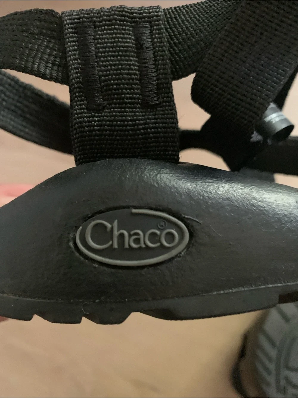 NWOB Chaco Z/2 Classic Black Adjustable Strap Outdoor Hiking Sandals Women’s 7